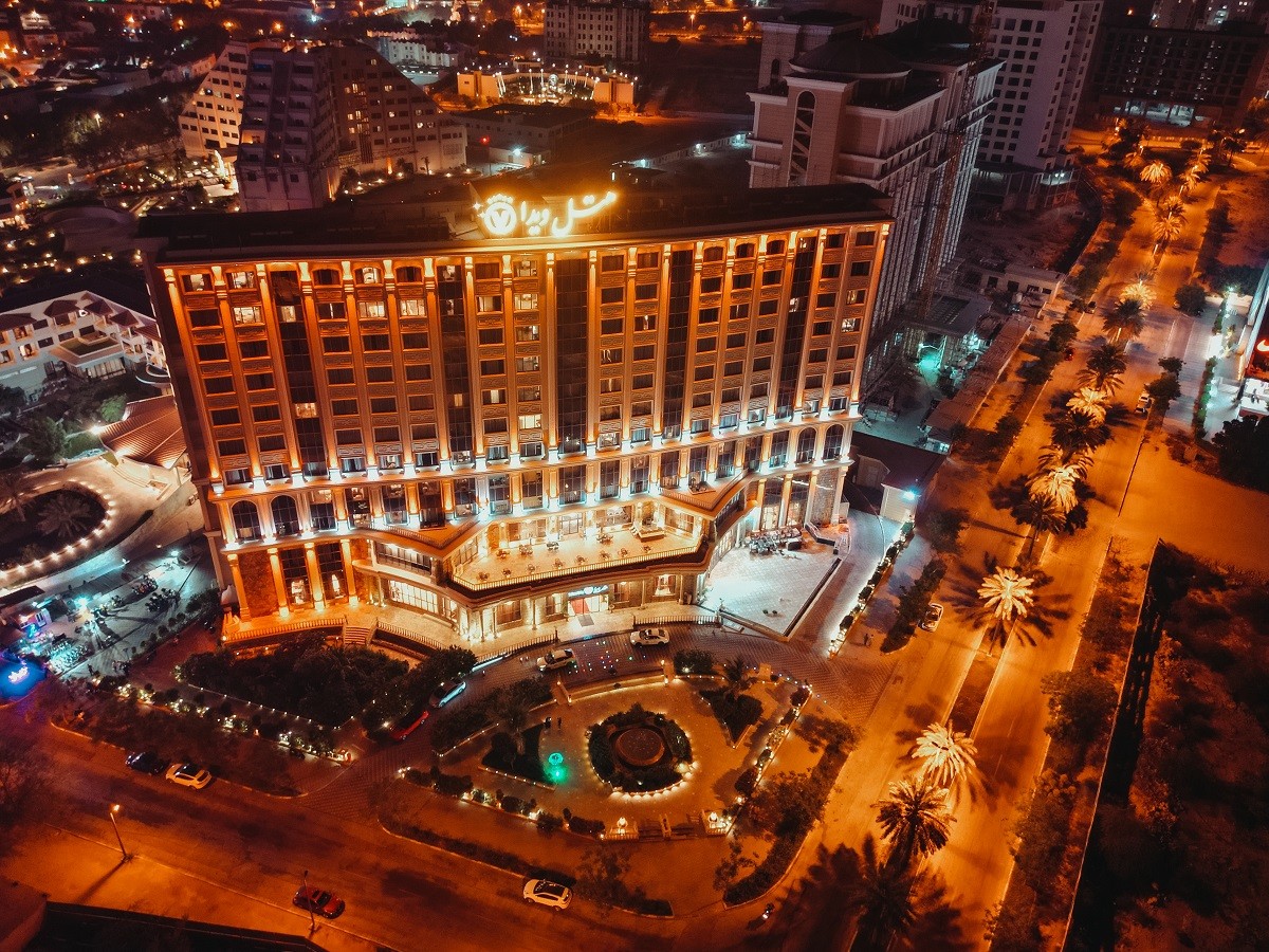 نمای ظاهری هتل ویدا 