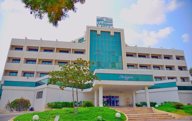 نمای ظاهری هتل شایگان 