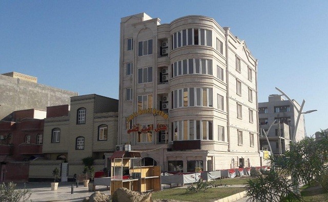 نمای ظاهری هتل امیر 